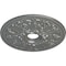 Ekena Millwork Ashley Ceiling Medallion (Fits Canopies up to 4 3/4"), 23 7/8"OD x 4"ID x 2 1/8"P, Silver CM23ASSLS - alternate 2